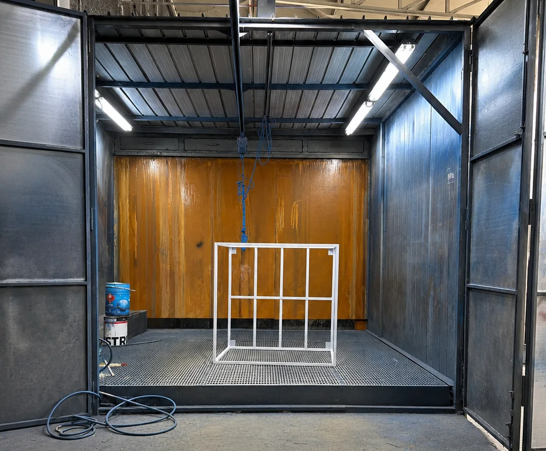 Cabina di verniciatura