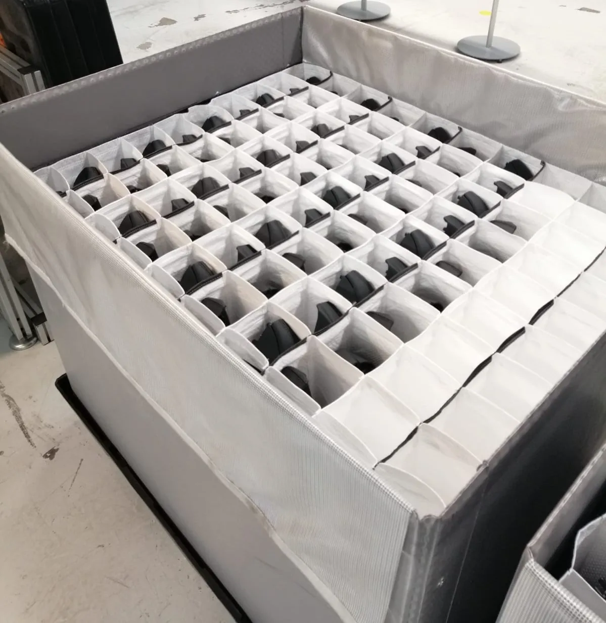 Packaging riutilizzabile per box pallet